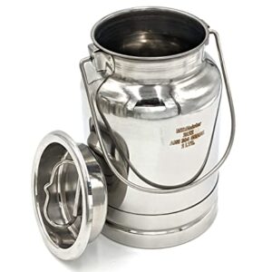 Stainless Steel Milk Can Totes (2 Liter)