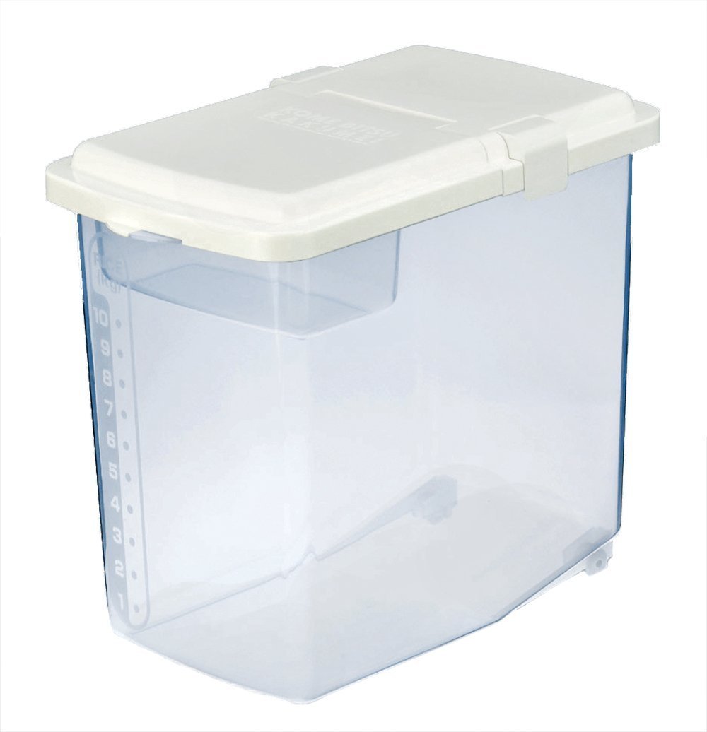 JapanBargain S-, Japanese Plastic Kome Bitsu Raw Rice Storage Container, 10 kgs