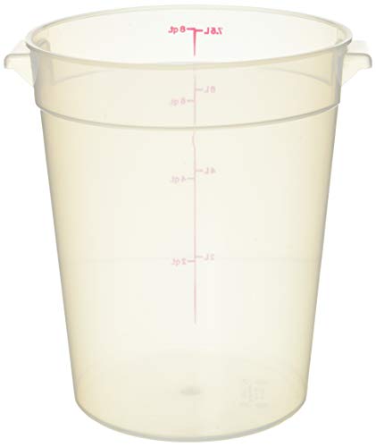 Cambro 8 qt Round Polypropylene Food Storage Container - Camwear®