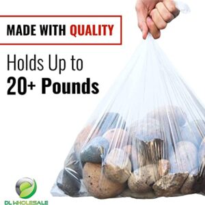 BirdBags Turkey Bags, 19” x 23.5” 100 Pack, Clear Plastic, Food Storage, Freezer, Oven, Groceries Bread