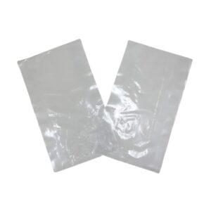 plastic produce bag - clear unprinted vented produce bags 8"x4"x18" - 100 bags/case