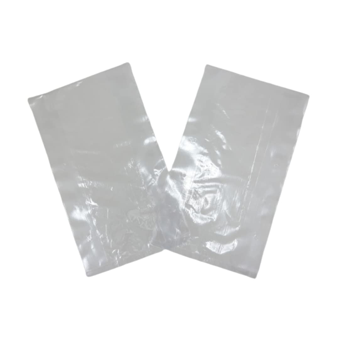 Plastic Produce Bag - Clear Unprinted Vented Produce Bags 8"x4"x18" - 100 bags/case