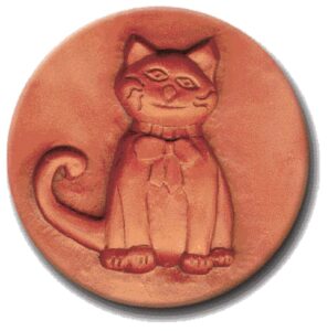 rycraft 2" keep it soft brown sugar food saver-cat with bow