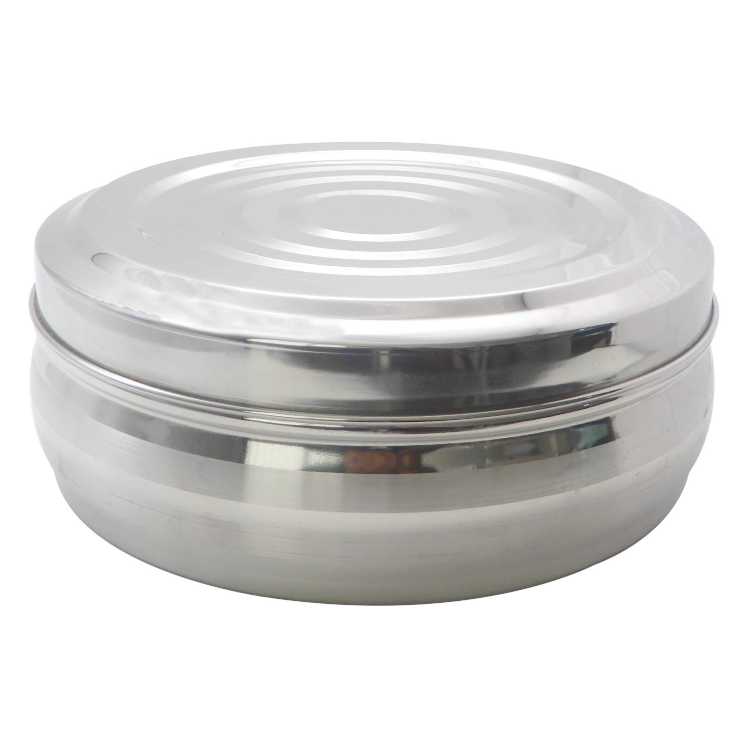 Masala Dabba, Spice Container with Lid Indian Spice Box - Masala Daba - with 7 Compartment for Spices Organising 8 Inch