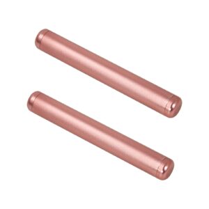 Yannabis Aluminum Metal Tube, Airtight, Lightweight,Holder Travel Storage 4.3inch, 2 Pack Pink for Travel