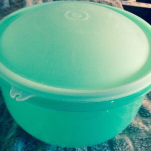 Vintage Tupperware Jadite Green 3-Piece Crisp-It Lettuce Keeper