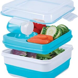 COOL GEAR Collapsible Salad Storage Kit