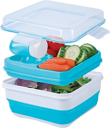 COOL GEAR Collapsible Salad Storage Kit