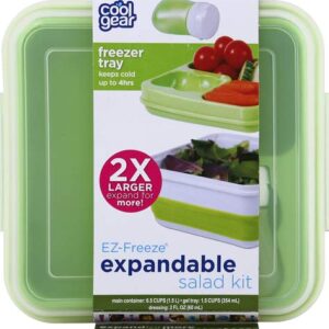 COOL GEAR Collapsible Salad Storage Kit