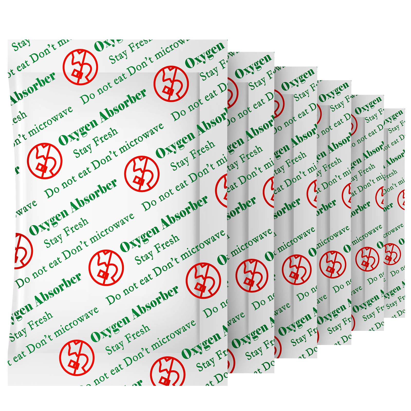 ATSAMFR 200cc(100Packets) Food Grade Oxygen Absorbers Packets for Long Term Food Storage,Oxygen Absorbers for Home Made Jerky