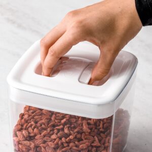 ClickClack Cube Storage Container, 2-Quart