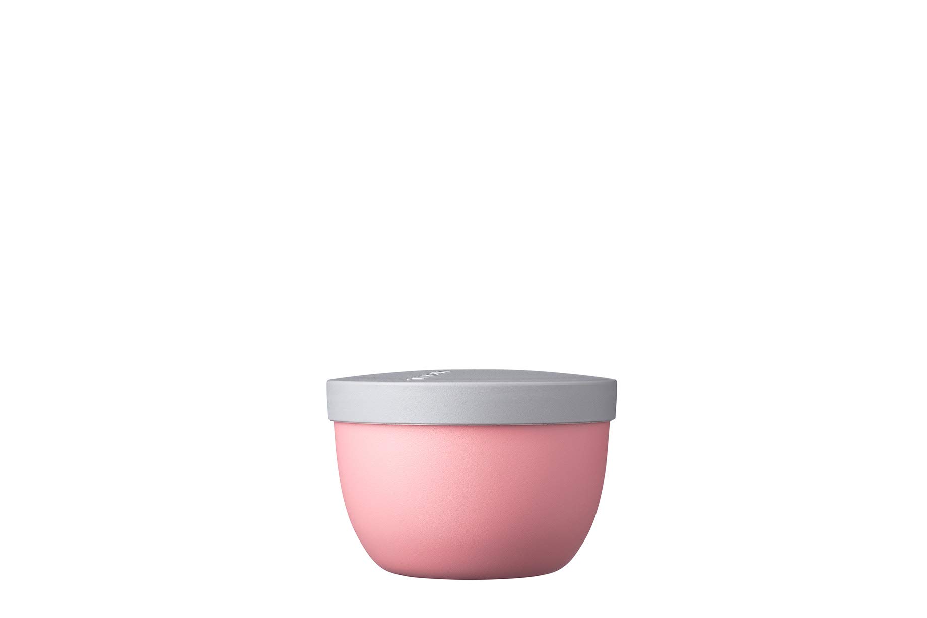 Mepal, Snack Pot Mini with Airtight Lid for Fruit or Popcorn, Portable, BPA Free, Nordic Pink, Holds 12 oz, 1 Count