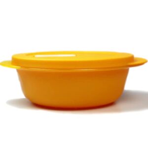 Tupperware CrystalWave Microwave 600 ml Orange Micro Wave Pop Plus Fix