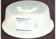 SURE FRESH CONTAINERS (1, Cake Container & Lid) by SureFresh