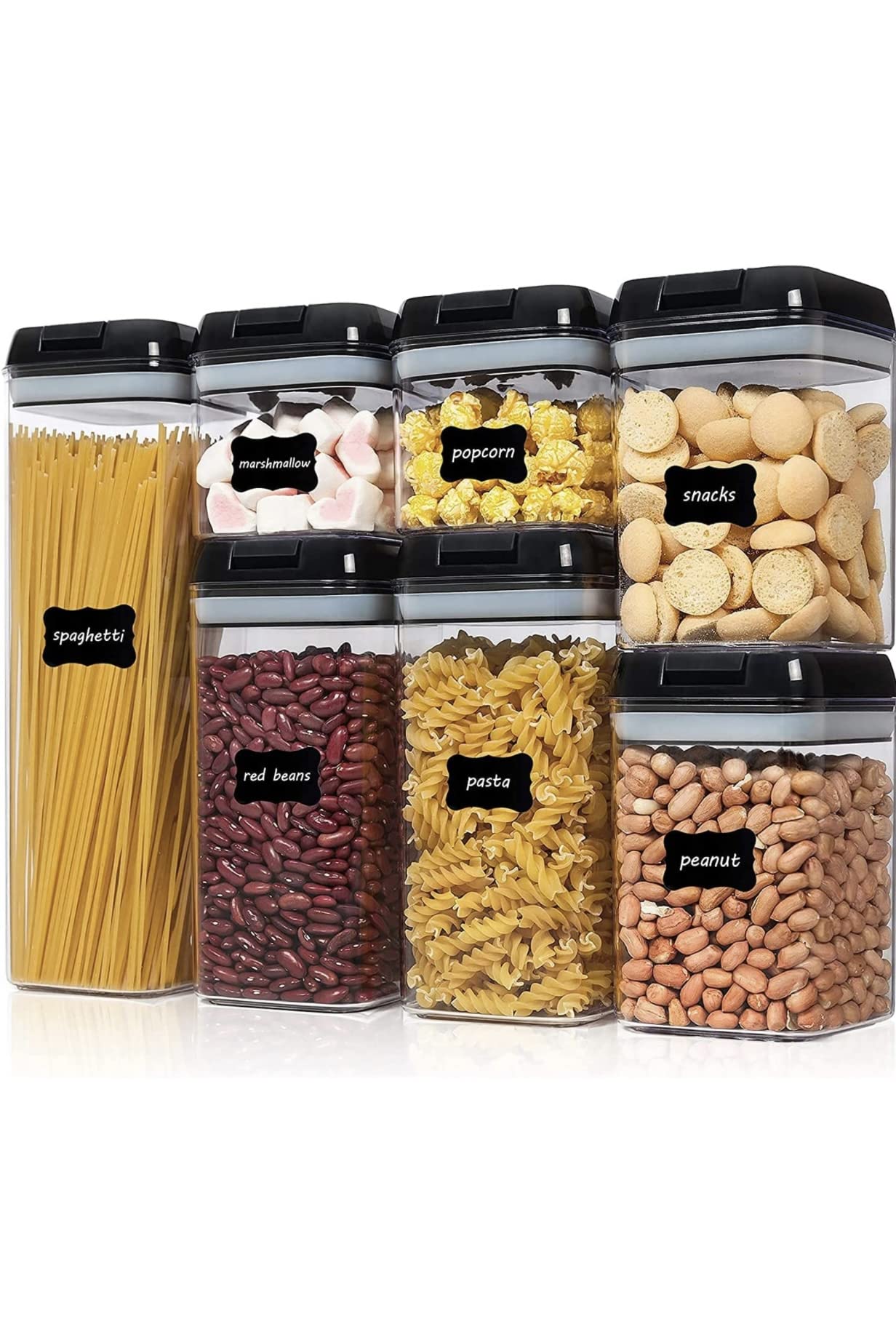 AIRTIGHT CONTAINER SETS FOR FOOD STORAGE 7 PIECE SET