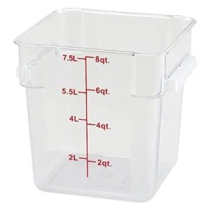 Winco 8 Qt Storage Container [PCSC-8C]