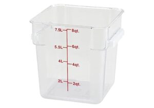 winco 8 qt storage container [pcsc-8c]