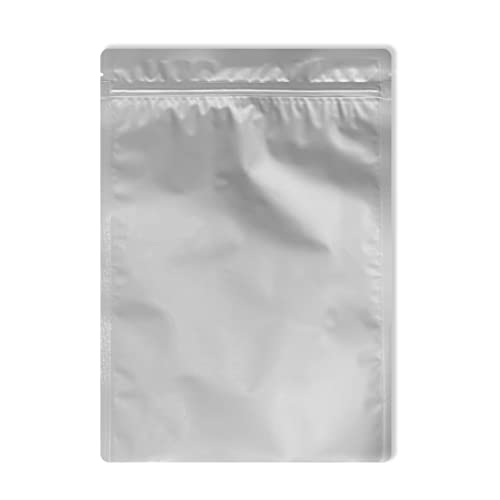 PackFreshUSA: 7 Mil - Gallon Premium Century Seal-Top Mylar Bags (10" x 14”) - Rounded Corners - Heat Sealable - Long-Term Food Storage (100)