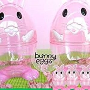 Candy Packaging Plastic Containers (3 Package Set)Include: 3-bunny; 3-carrot and 3-chick Containers