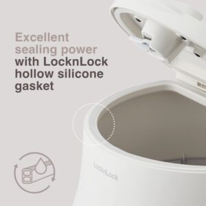 LocknLock Vacuum Container optimized for storing dried food 3.5 Gallon, 10kg, 13.35 liter, 56.4 cups