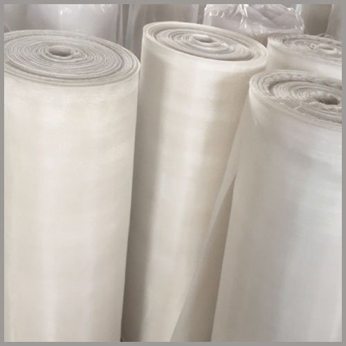 500 Micron Nylon Mesh Filter Woven Mesh Sheet Off-White Polyester Food Grade (50"x30")