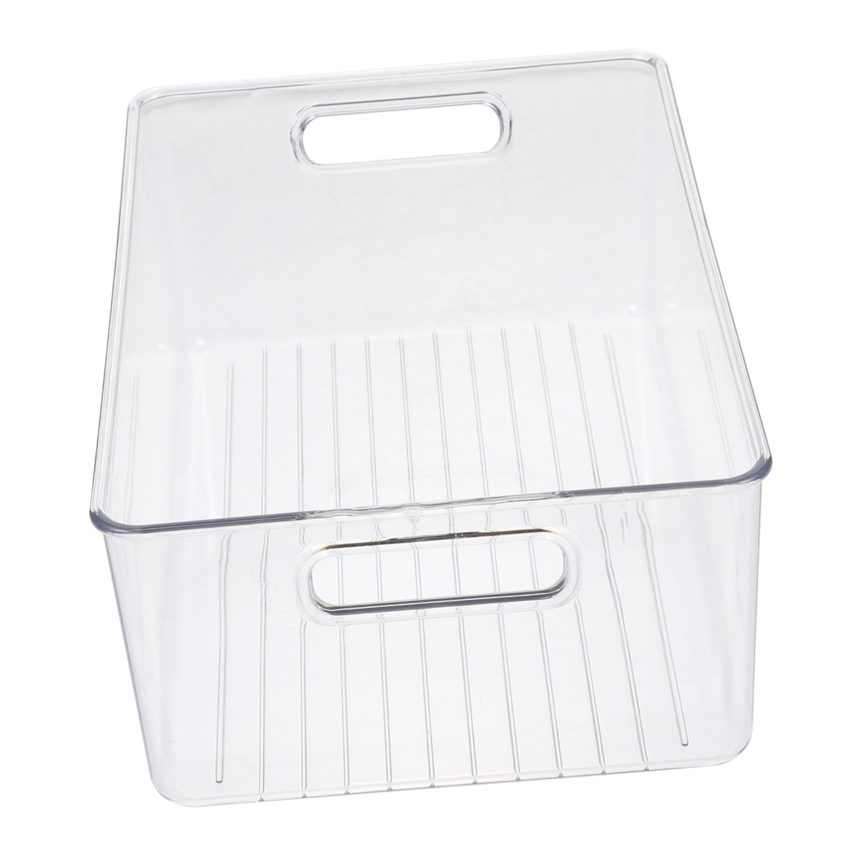 Hoement Home Gadgets Box Box Storage Basket Without Lid Storage Box Books Storage Rack Refrigerator Container The Pet Plastic Containers