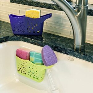 Hutzler Sponge Duo Double Sponge Holder, Lime Green