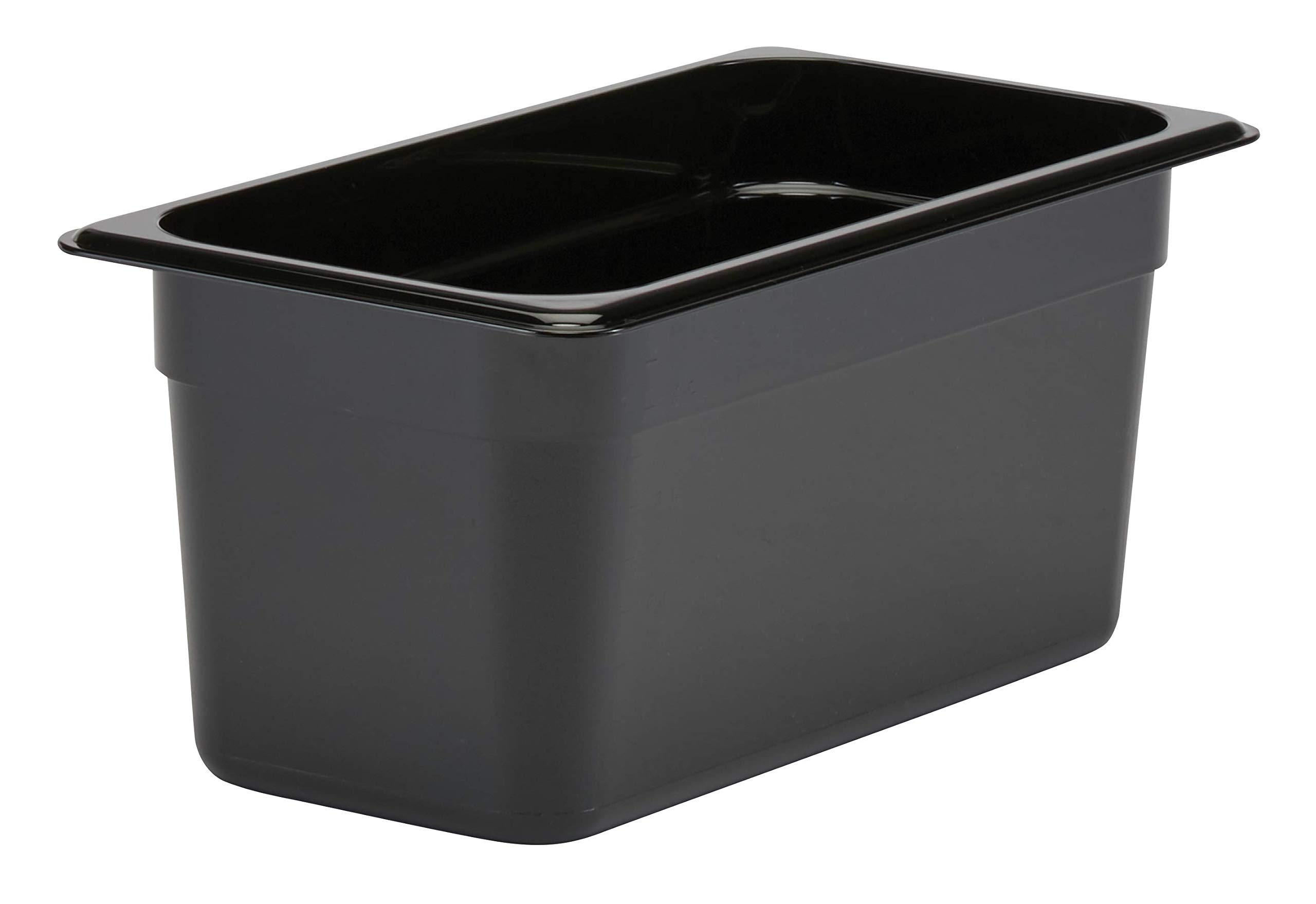 Cambro 36CF110 ColdFest Black 1/3 Size 6" H Cold Food Pan