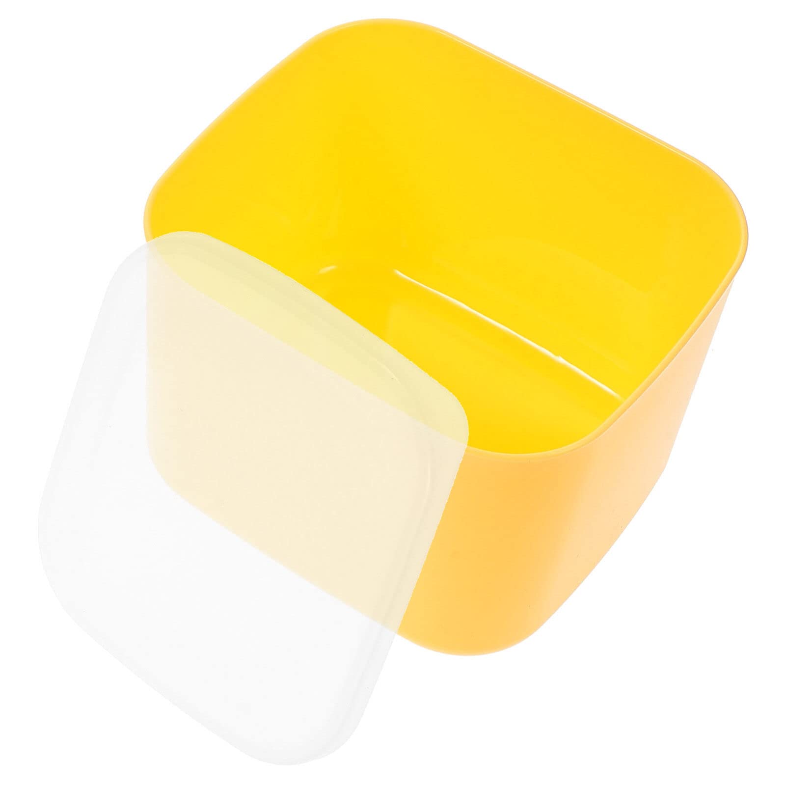 Healvian Plastic Cheese Storage Containers with Airtight Lid Cheese Slice Storage Sealed Food Storage Container Fruit Vegetable Organizer Produce Saver for Fridge 12X11X9CM