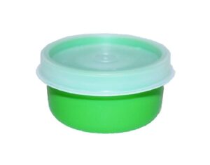 tupperware (1) smidget 1 ounce mini container green