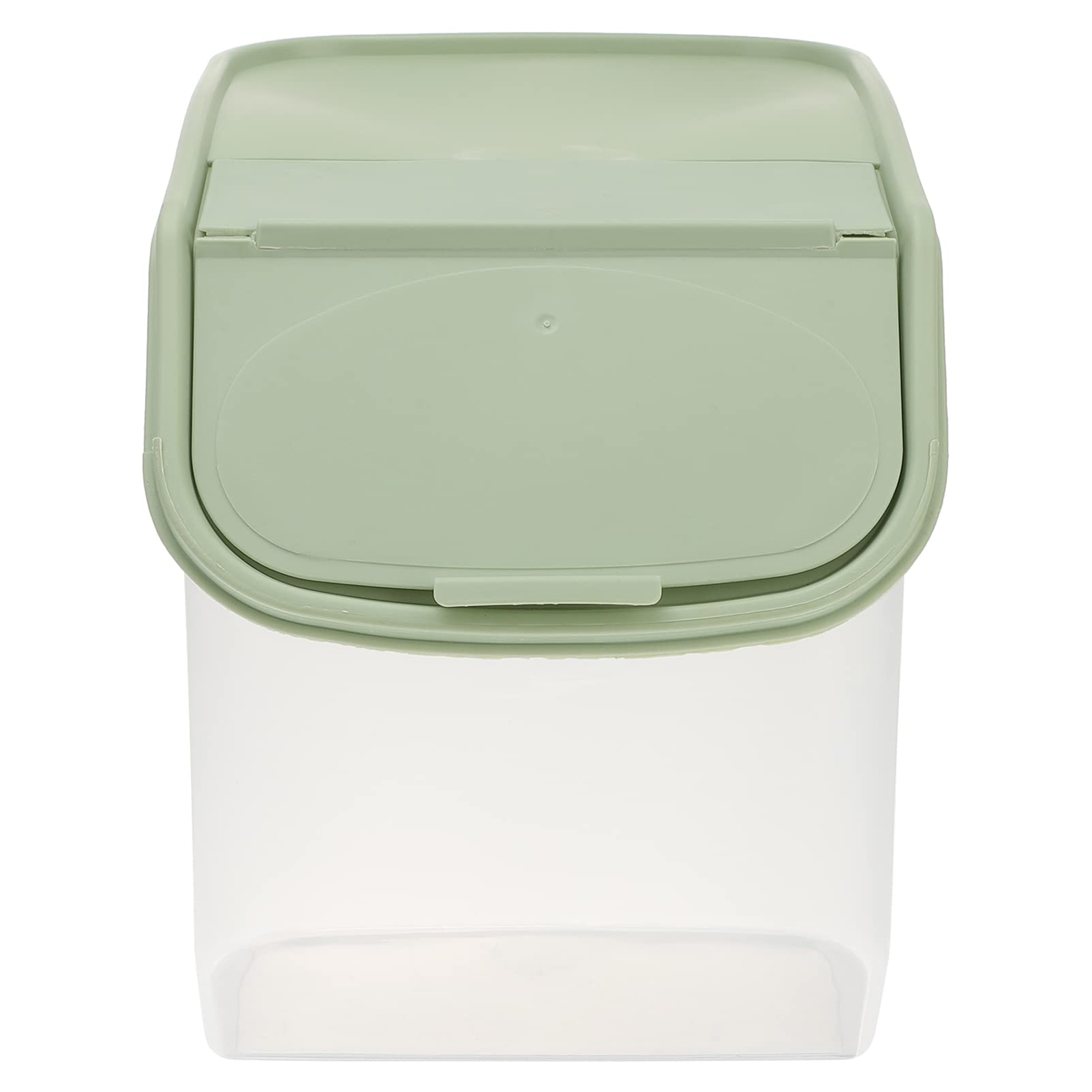 Cabilock Large Clear Storage Bins Airtight Rice Storage Bin rice dispenser rice storage box rice dispenser container Cereal Containers Large Kitchen Storage Containers Glass Snack Containers