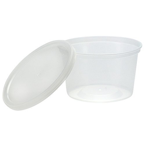 Premium Clear Deli Containers with Lids - 16 oz. (Pack of 36) - Leak-Proof Design for Fresh and Convenient Food Storage - Perfect for Home, Cafes, and Restaurants