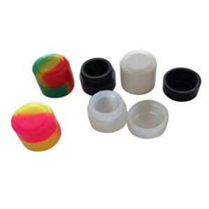 Gentcy Silicone 2ml 300pcs Containers Silicone Storage Jar Seals 13color