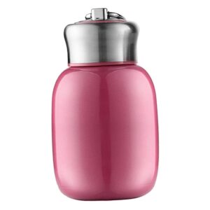 stainless steel thermal cup vacuum mug and insulated double for camping, keeps drinks (pink) (color : rose)