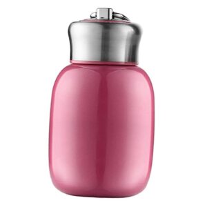 Stainless Steel Thermal Cup Vacuum Mug and Insulated Double for Camping, Keeps Drinks (Pink) (Color : Rose)