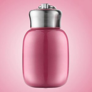 Stainless Steel Thermal Cup Vacuum Mug and Insulated Double for Camping, Keeps Drinks (Pink) (Color : Rose)