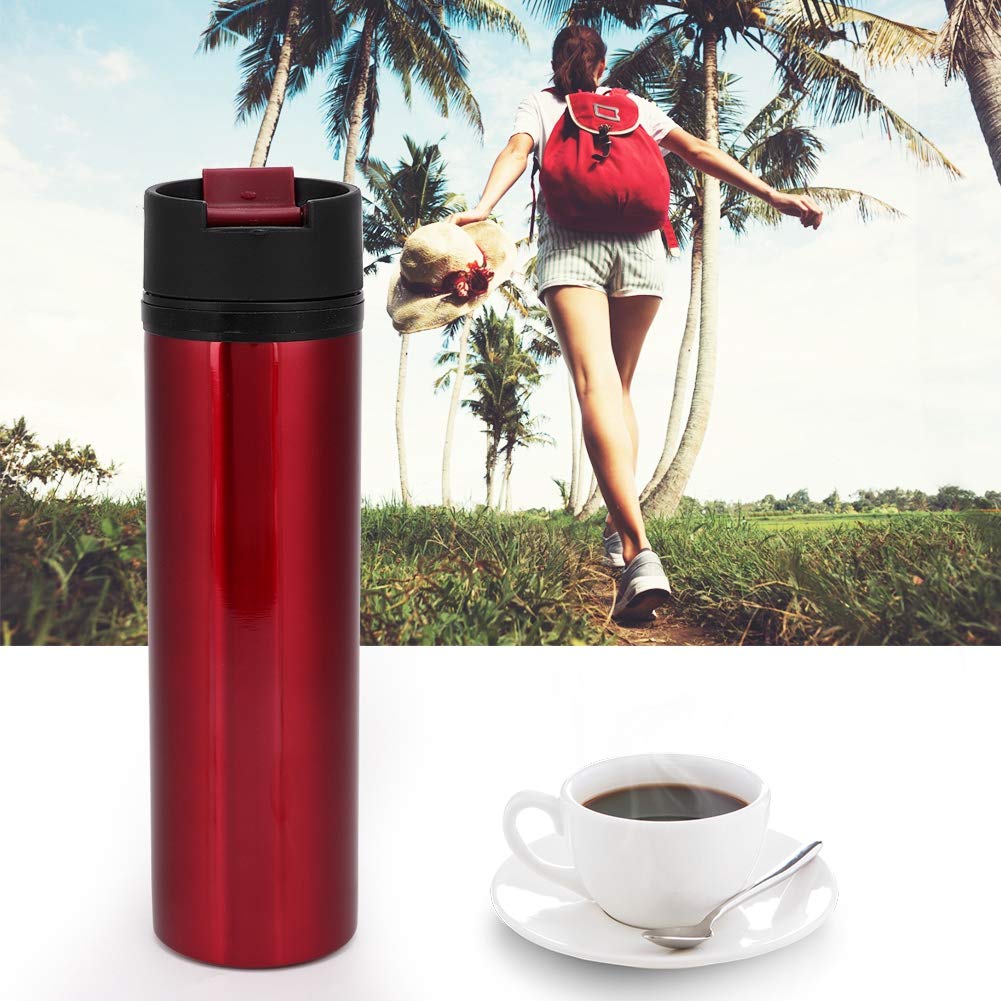 RFME Insulated Cup, 360ml Capacity Insulated Water Bottle Portable for Outdoor Travel for Camping