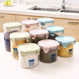 JLCHEN 2pcs 1500ml Cereal Container Airtight Plastic Storage Containers Perfect for Food Storage Containers Kitchen Storage Containers