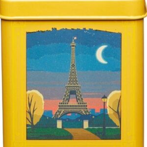 WORLD OF FLAVOURS WFCANYEL KitchenCraft World of Flavours Airtight Metal Food Storage Container, 11 x 11 x 14 cm (4.5" x 4.5" x 5.5") - Yellow