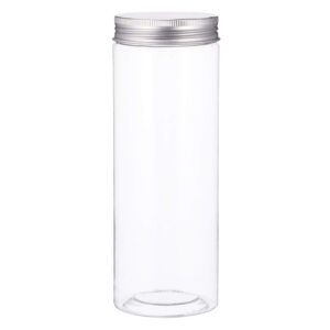 cabilock transparent food storage jar sealing containers cereal kitchen glass containers with lids flour and sugar containers airtight rice container jars the pet transparent bottle canned