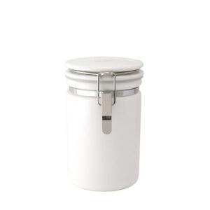 zero japan co-200 wh coffee canister 200, white, 27.1 fl oz (800 cc)