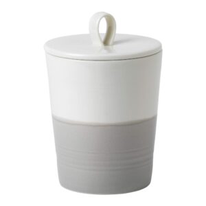 royal doulton studio storage jar 34 oz coffee canister, 33.7 oz, grey