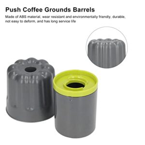 Capsule Coffee Grounds Barrel ABS Push Residue Separation Container Kitchen Accessories coffee canister