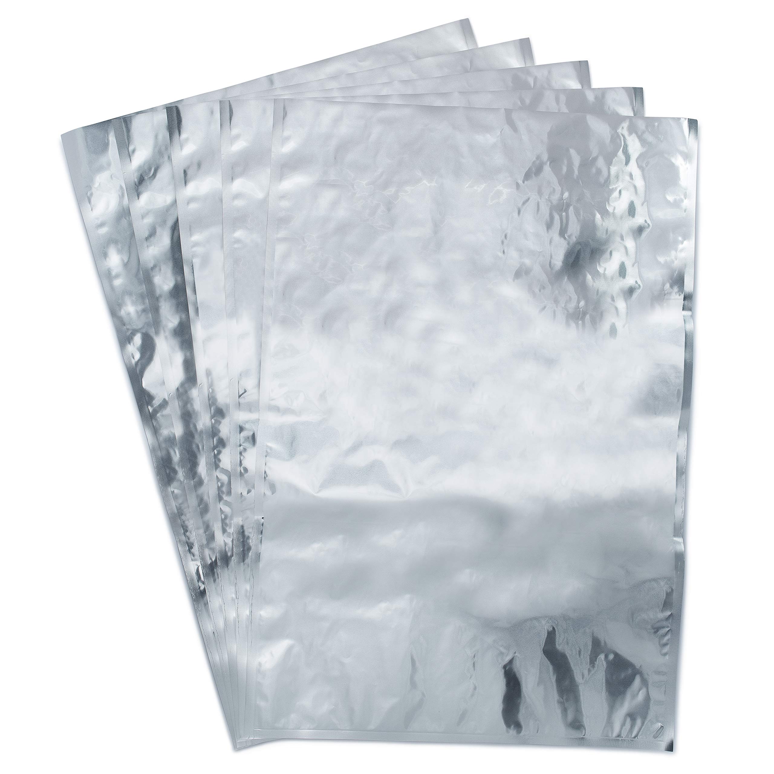 Mylar Food Storage Bags (20x30, 5 Gallon) 4.5mil Thick Mylar Foil Bag for Dry Food Storage (50 Pack)