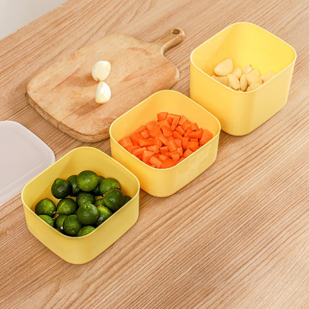 Luxshiny Cheese Storage Container Cheese Slice Holder Cheese Saver Keeper with Lid Meal Prep Food Organizer Airtight Keep Cheese Fresh for Fridge Bento Lunch Box S