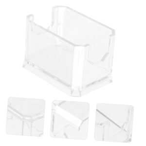 DOITOOL 2pcs Tea Bag Box Acrylic Sundries Containers Coffee Bag Box Acrylic Storage Box Storage Organizer Box Tea Containers Clear Candy Bags Square Coffee Bag Box Acrylic Containers Food