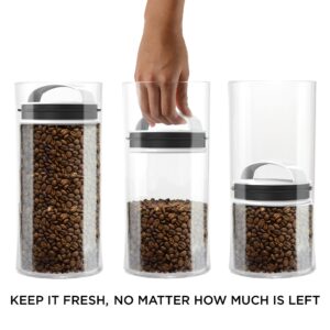 Prepara Evak Fresh Saver Plastic Food Storage, 74 Ounce, White