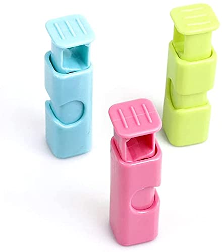 4 Pieces Food Sealing Clips Set, Bread Bag Clips Locking Type Bag Clip Plastic Food Clips Bag Sealing Clips for Snacks Kitchen Clips Freezer Bag Clips Useful and Fashion