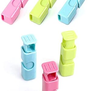 4 Pieces Food Sealing Clips Set, Bread Bag Clips Locking Type Bag Clip Plastic Food Clips Bag Sealing Clips for Snacks Kitchen Clips Freezer Bag Clips Useful and Fashion