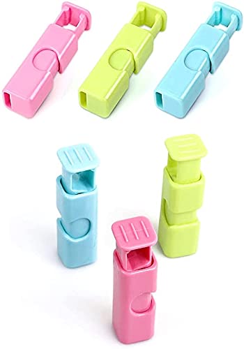 4 Pieces Food Sealing Clips Set, Bread Bag Clips Locking Type Bag Clip Plastic Food Clips Bag Sealing Clips for Snacks Kitchen Clips Freezer Bag Clips Useful and Fashion